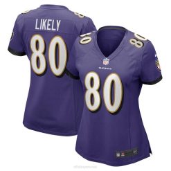 NFL Frauen Baltimore Ravens Isaiah wahrscheinlich Nike Purple Player Game Jersey 4R0Z4627 Kleidung