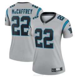 NFL Frauen Carolina Panthers Christian McCaffrey Nike Silver Inverted Legend Trikot 4R0Z4039 Kleidung