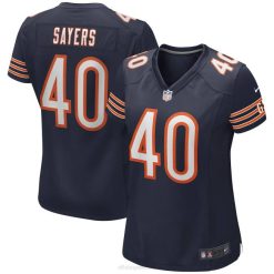 NFL Frauen Chicago Bears Gale Sayers Nike Navy Game Ruhestandsspielertrikot 4R0Z3013 Kleidung