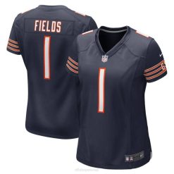 NFL Frauen Chicago Bears Justin Fields Nike Navy Player Game Jersey 4R0Z1549 Kleidung