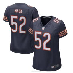 NFL Frauen Chicago Bears Khalil Mack Nike Navy Game Spielertrikot 4R0Z2045 Kleidung