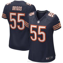 NFL Frauen Chicago Bears Lance Briggs Nike Navy Game Ruhestandsspielertrikot 4R0Z5711 Kleidung