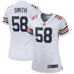NFL Frauen Chicago Bears Roquan Smith Nike White 2019 Alternative Classic Game Trikot 4R0Z4819 Kleidung
