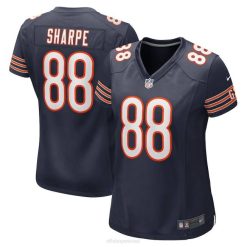 NFL Frauen Chicago Bears Tajae Sharpe Nike Navy Game Spielertrikot 4R0Z6755 Kleidung