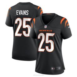 NFL Frauen Cincinnati Bengals Chris Evans Nike schwarzes Spieltrikot 4R0Z6473 Kleidung