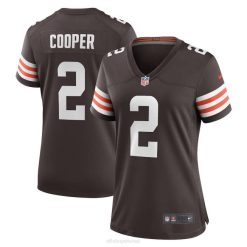 NFL Frauen Cleveland Browns Amari Cooper Nike Brown Game Jersey 4R0Z4981 Kleidung