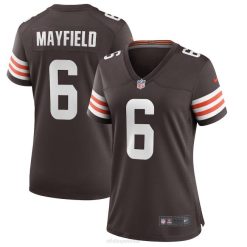 NFL Frauen Cleveland Browns Baker Mayfield Nike Brown Game Spielertrikot 4R0Z3459 Kleidung