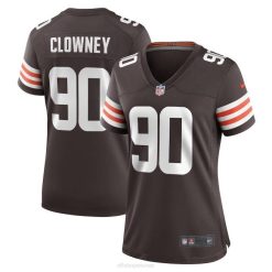 NFL Frauen Cleveland Browns Jadeveon Clownney Nike Brown Game Jersey 4R0Z6207 Kleidung