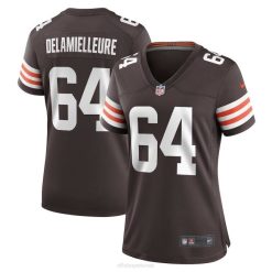 NFL Frauen Cleveland Browns Joe Delamielleure Nike Brown Game Ruhestandsspielertrikot 4R0Z5935 Kleidung