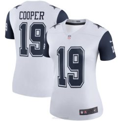 NFL Frauen Dallas Cowboys Amari Cooper Nike White Color Rush Legend Spielertrikot 4R0Z3873 Kleidung