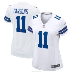 NFL Frauen Dallas Cowboys Micah Parsons Nike weißes Spieltrikot 4R0Z2375 Kleidung