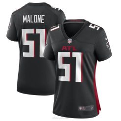 NFL Frauen deangelo malone atlanta falcons nike black game spieler trikot 4R0Z3965 Kleidung