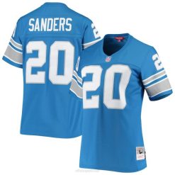 NFL Frauen Detroit Lions Barry Sanders Mitchell & Ness Blue 1996 Legacy Replica Trikot 4R0Z2679 Kleidung
