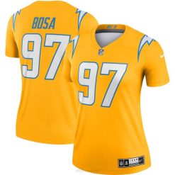 NFL Frauen Los Angeles Chargers Joey Bosa Nike Gold Inverted Legend Trikot 4R0Z4463 Kleidung