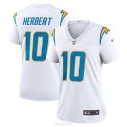 NFL Frauen Los Angeles Chargers Justin Herbert Nike weißes Spieltrikot 4R0Z1445 Kleidung