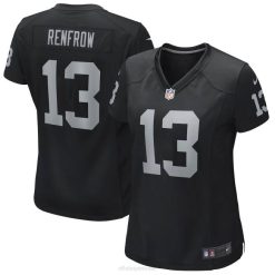 NFL Frauen Nike Hunter Renfrow schwarzes Las Vegas Raiders Game-Spieler-Trikot 4R0Z1861 Kleidung