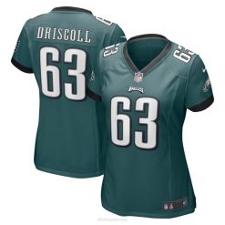 NFL Frauen Philadelphia Eagles Jack Driscoll Nike Midnight Green Spieltrikot 4R0Z6683 Kleidung