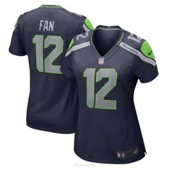 NFL Frauen Seattle Seahawks 12. Fan-Nike-College-Navy-Spieltrikot 4R0Z817 Kleidung