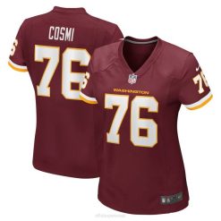 NFL Frauen Washington Football Team Sam Cosmi Nike Burgundy Game Jersey 4R0Z5657 Kleidung