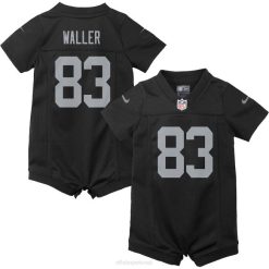 NFL Kinder Las Vegas Raiders Darren Waller Nike Black Game Strampler Trikot 4R0Z777 Kleidung