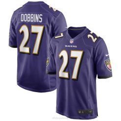 NFL Männer Baltimore Ravens J.K. Dobbins Nike Purple Game Jersey 4R0Z1611 Kleidung