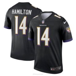 NFL Männer Baltimore Ravens Kyle Hamilton Nike Black Legend Trikot 4R0Z1729 Kleidung