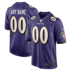 NFL Männer Baltimore Ravens Nike lila individuelles Spieltrikot 4R0Z139 Kleidung