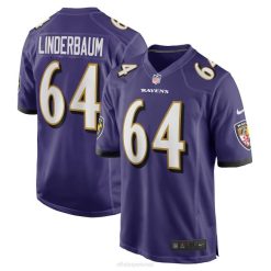 NFL Männer Baltimore Ravens Tyler Linderbaum Nike Lila Spieler-Spieltrikot 4R0Z2117 Kleidung