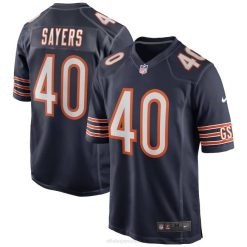 NFL Männer Chicago Bears Gale Sayers Nike Navy Game Ruhestandsspielertrikot 4R0Z927 Kleidung