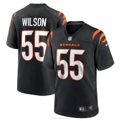 NFL Männer Cincinnati Bengals Logan Wilson Nike schwarzes Spieltrikot 4R0Z853 Kleidung