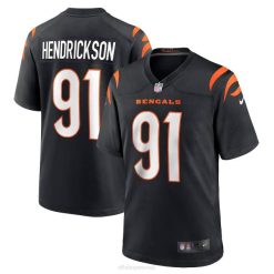 NFL Männer Cincinnati Bengals Trey Hendrickson Nike Black Team Game Trikot 4R0Z1319 Kleidung