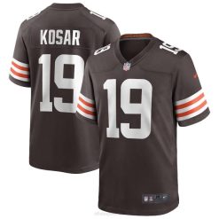 NFL Männer Cleveland Browns Bernie Kosar Nike Brown Game Ruhestandsspieler-Trikot 4R0Z1003 Kleidung
