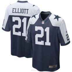 NFL Männer Dallas Cowboys Ezekiel Elliott Nike Navy Alternative Game Teamtrikot 4R0Z1069 Kleidung
