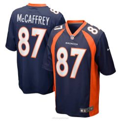 NFL Männer Denver Broncos ed mccaffrey nike marineblaues Spielertrikot im Ruhestand 4R0Z1087 Kleidung