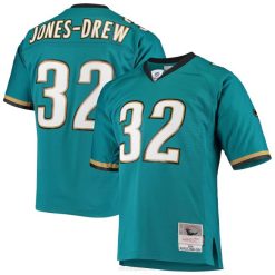 NFL Männer Jacksonville Jaguars Maurice Jones-Drew Mitchell & Ness Teal Legacy Replika-Trikot 4R0Z2293 Kleidung
