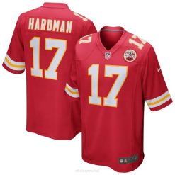 NFL Männer Kansas City Chiefs Mecole Hardman Nike Red Game Jersey 4R0Z1497 Kleidung