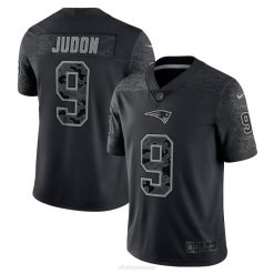 NFL Männer New England Patriots Matthew Judon Nike Black RFLCTV Limited Trikot 4R0Z2459 Kleidung