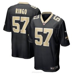 NFL Männer New Orleans Saints Christian Ringo Nike Black Game Player Jersey 4R0Z6435 Kleidung