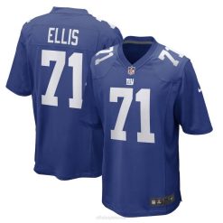 NFL Männer New York Giants Justin Ellis Nike Royal Game Spielertrikot 4R0Z4907 Kleidung