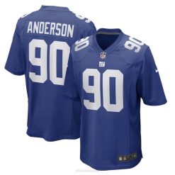 NFL Männer New York Giants Ryder Anderson Nike Royal Game Spielertrikot 4R0Z5875 Kleidung