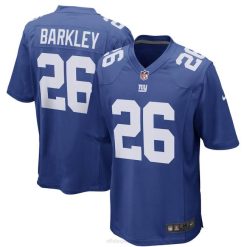 NFL Männer New York Giants Saquon Barkley Nike Royal Game Spielertrikot 4R0Z5205 Kleidung
