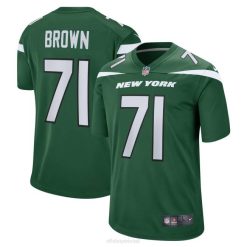 NFL Männer New York Jets Duane Brown Nike Gotham Green Game Spielertrikot 4R0Z6891 Kleidung