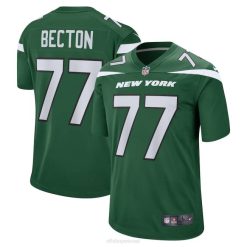 NFL Männer New York Jets Mekhi Becton Nike Gotham Green Spieler-Spieltrikot 4R0Z6587 Kleidung
