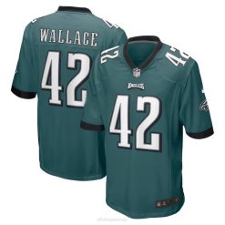 NFL Männer Philadelphia Eagles K'von Wallace Nike Midnight Green Spieltrikot 4R0Z3115 Kleidung