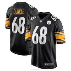 NFL Männer Pittsburgh Steelers William Dunkle Nike schwarzes Game-Spieler-Trikot 4R0Z6741 Kleidung