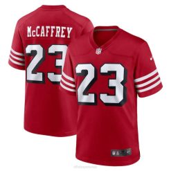 NFL Männer San Francisco 49ers Christian McCaffrey Nike Scarlet Alternative Game Spielertrikot 4R0Z29 Kleidung