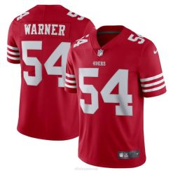 NFL Männer San Francisco 49ers Fred Warner Nike Scarlet Vapor Limited Trikot 4R0Z157 Kleidung
