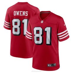 NFL Männer San Francisco 49ers Terrell Owens Nike Scarlet Retired Alternative Game Jersey 4R0Z1129 Kleidung