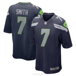 NFL Männer Seattle Seahawks Geno Smith Nike College Navy Spieltrikot 4R0Z229 Kleidung