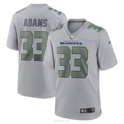 NFL Männer Seattle Seahawks Jamal Adams Nike Grau Atmosphäre Mode Spiel Trikot 4R0Z1599 Kleidung